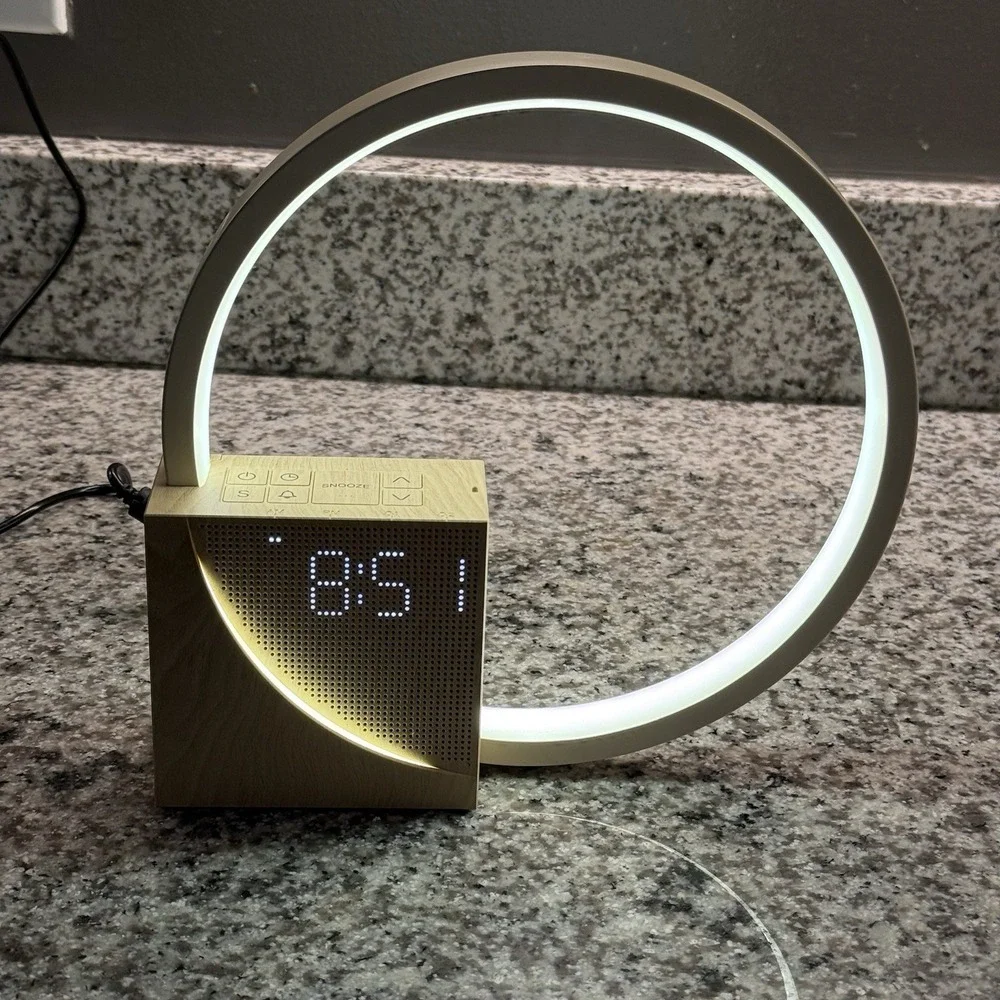 Vivilumens Sunrise Alarm Clock for Heavy Sleepers Adults, Wake-up Light NO CABLE